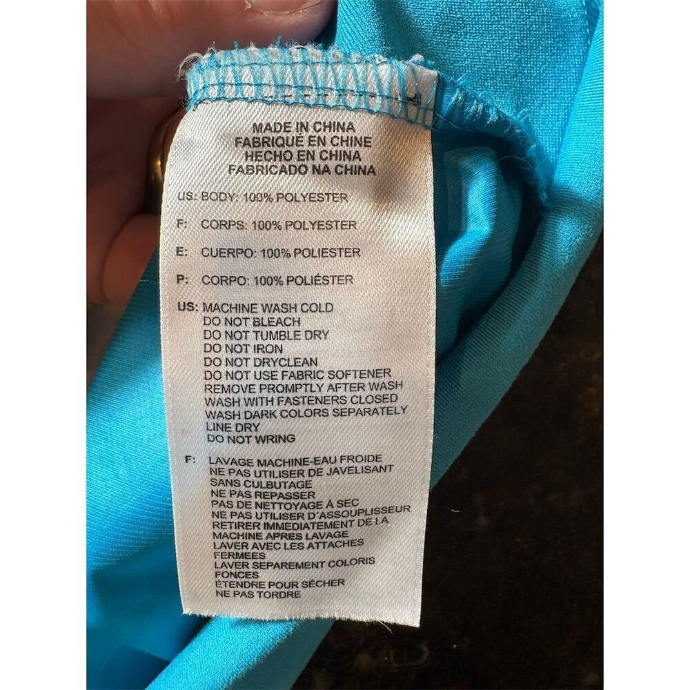 Adidas Women's Blue Climaproof Golf Jacket Size L Long Sleeve Casual - Picture 11 of 11